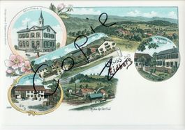 Gruss aus Eidberg - (um 1900)