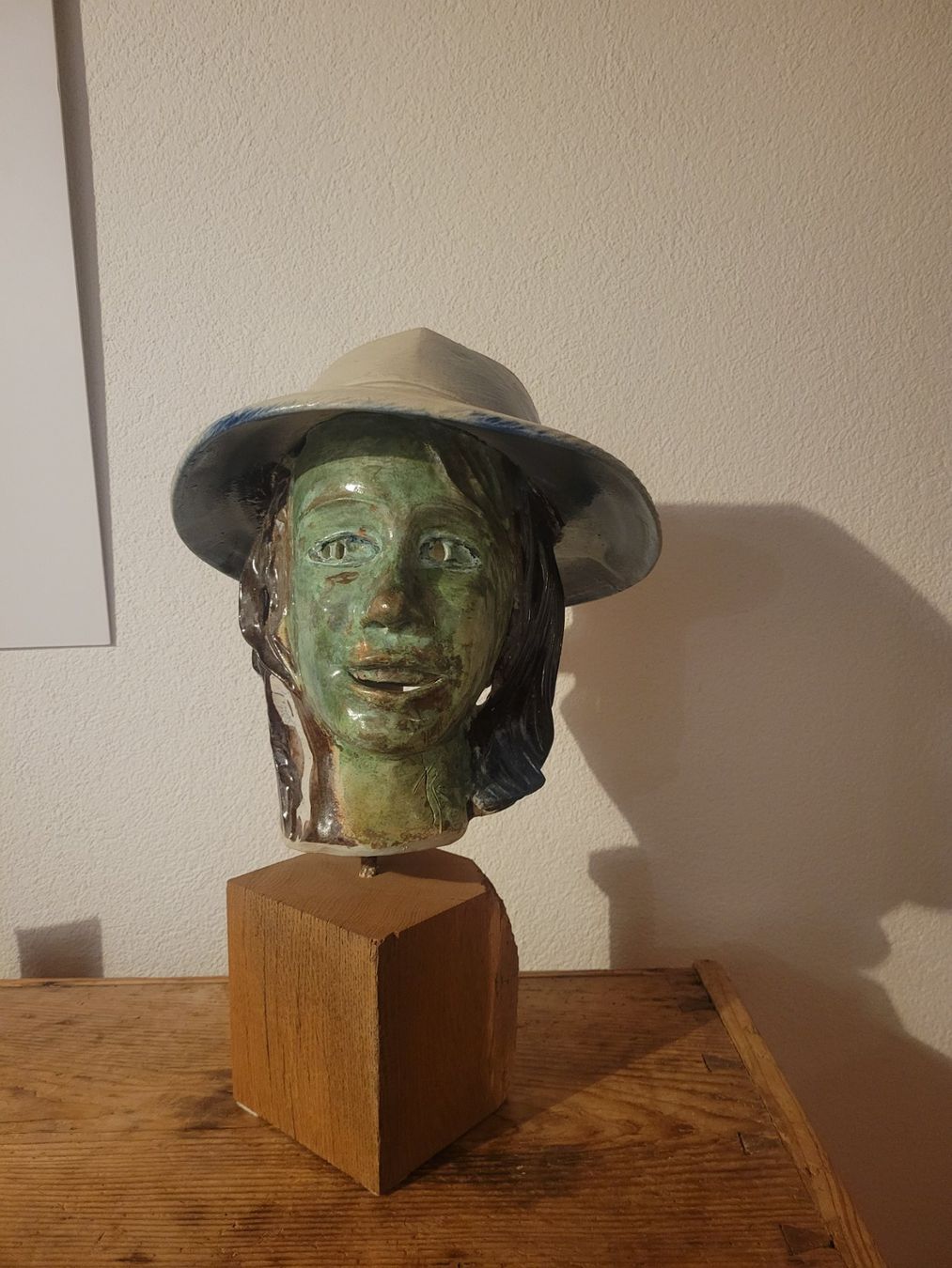Figuren: Handgetöpferter Mädchenkopf – Gebraucht aus Wilchingen von Mia017 1