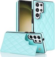 Schutzhülle Etui Case für Samsung S23 Ultra + Kartenhalter