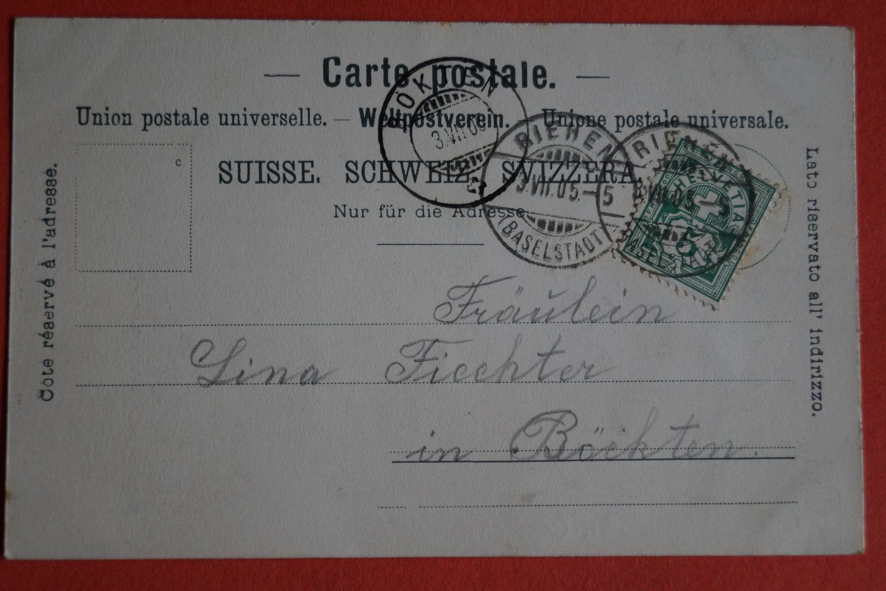 Cartoline postali: AK St. Crischona – Usato da Böckten venduto da Hansi36 1
