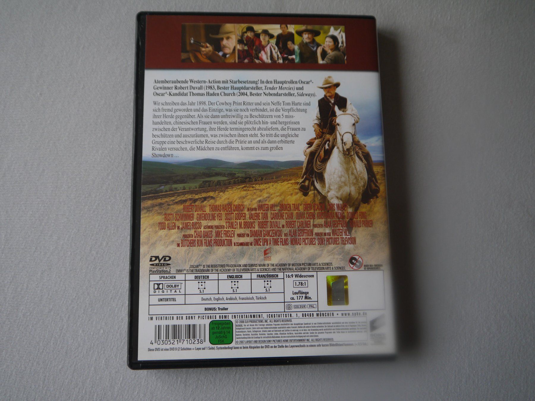 Alle DVDs: BROKEN TRAIL(2006) - ROBERT DUVALL – Gebraucht aus Hagendorn von Blaf 1