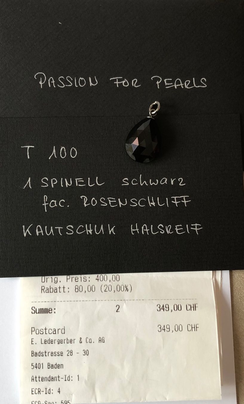 Pendentifs: Echtem Spinell Schwarz – D'occasion à Brugg AG par lau_9rvy 4