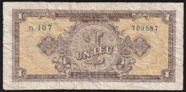 Rumänien 1 Leu 1952