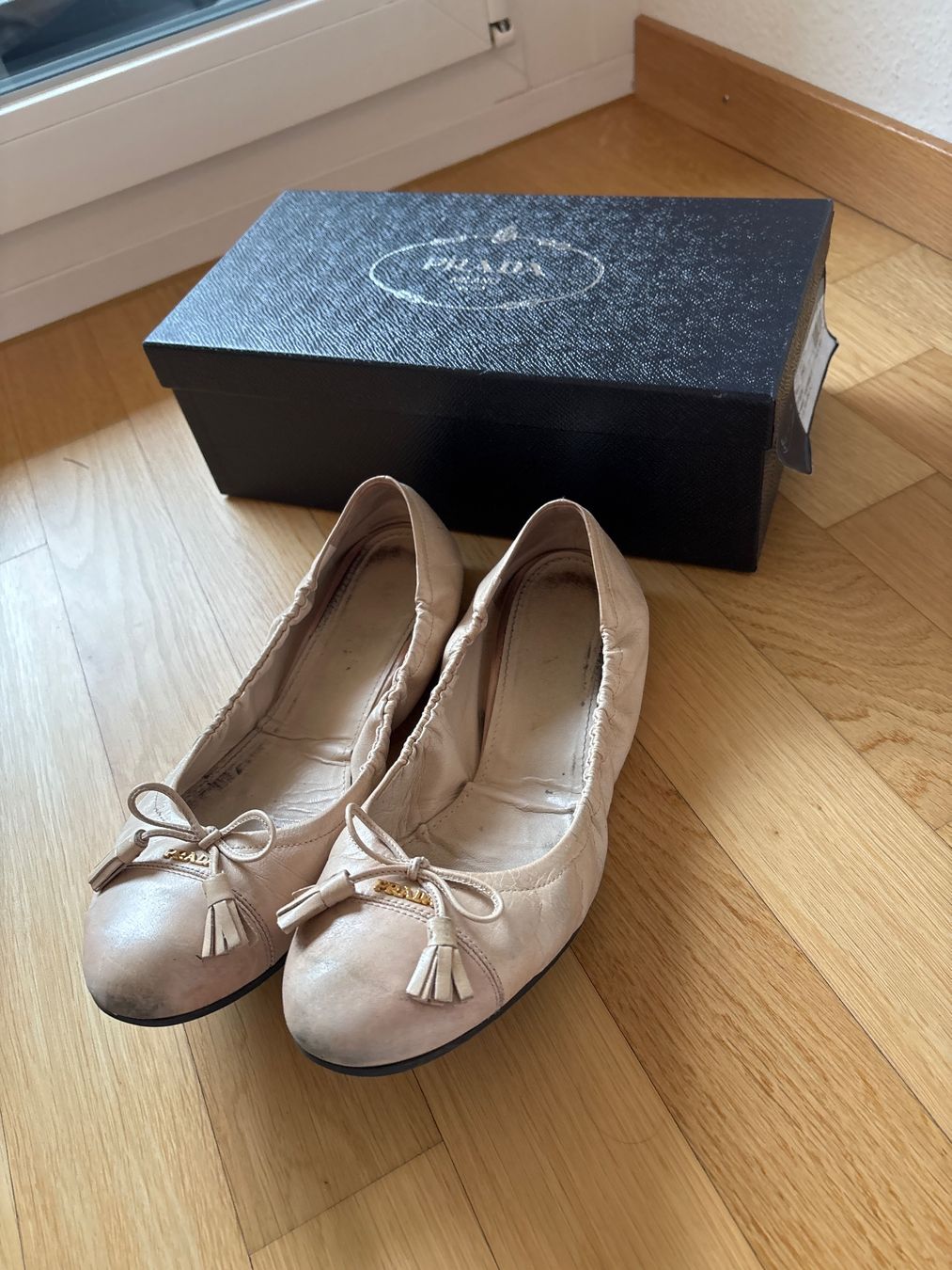 Prada Scarpe da donna: Prada Beige Ballerinas 41 – Usato da Zürich venduto da stefwax12 2