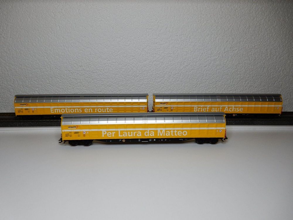 Set De Wagons Postaux CFF Märklin 48062 - Échelle HO, Neuf
