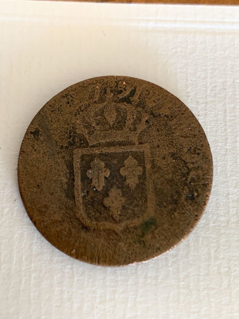 Alle Münzen: Louis XVI - Sol 1791 D (Lyon) – Gebraucht aus BREMBLENS von Lafoudre 1