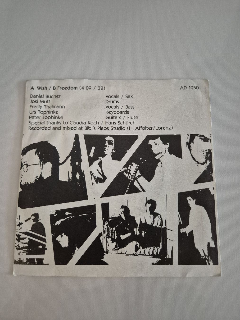 Vinyles: Medusa -  Freedom / Wish - Single 7 , CH – D'occasion à Uster par newwave0 1