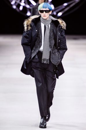 Celine Military Parka Black Hedi Slimane Mods Coat FW19