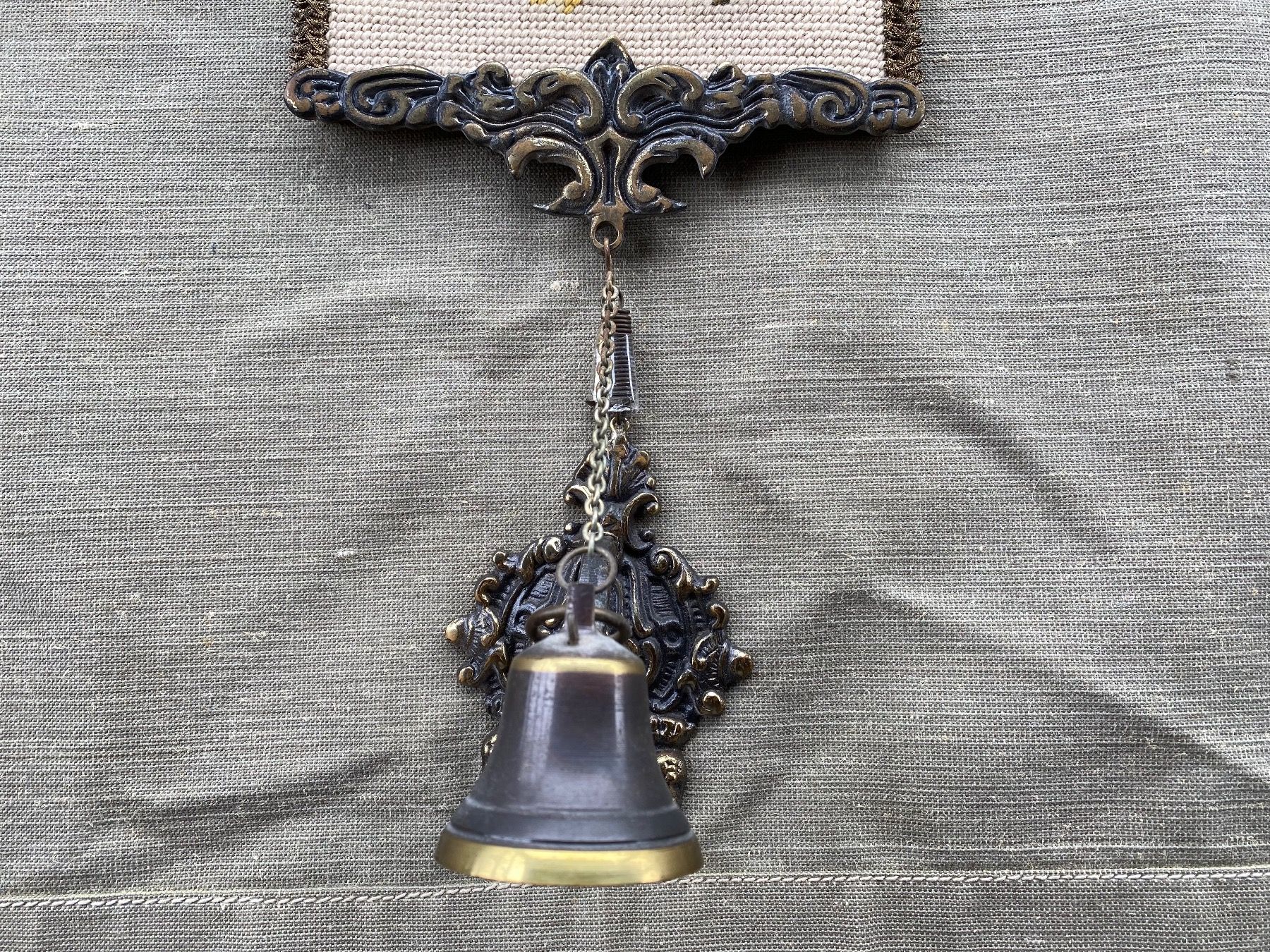 Campanacci mucche: schöne Gobelin Türglocke – Usato da Feldbach venduto da Fea1 3