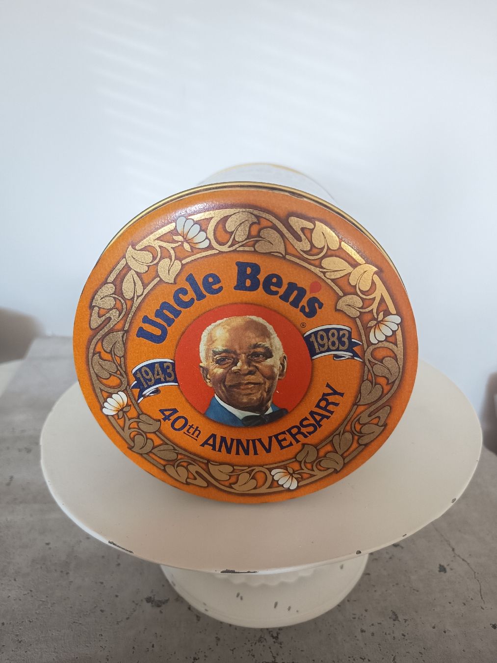 Altro in Decorazioni & Accessori: Vintage Uncle Ben's Rice Jubiläumsdose 1983 – Usato da Wangen b. Olten venduto da crea_look 2