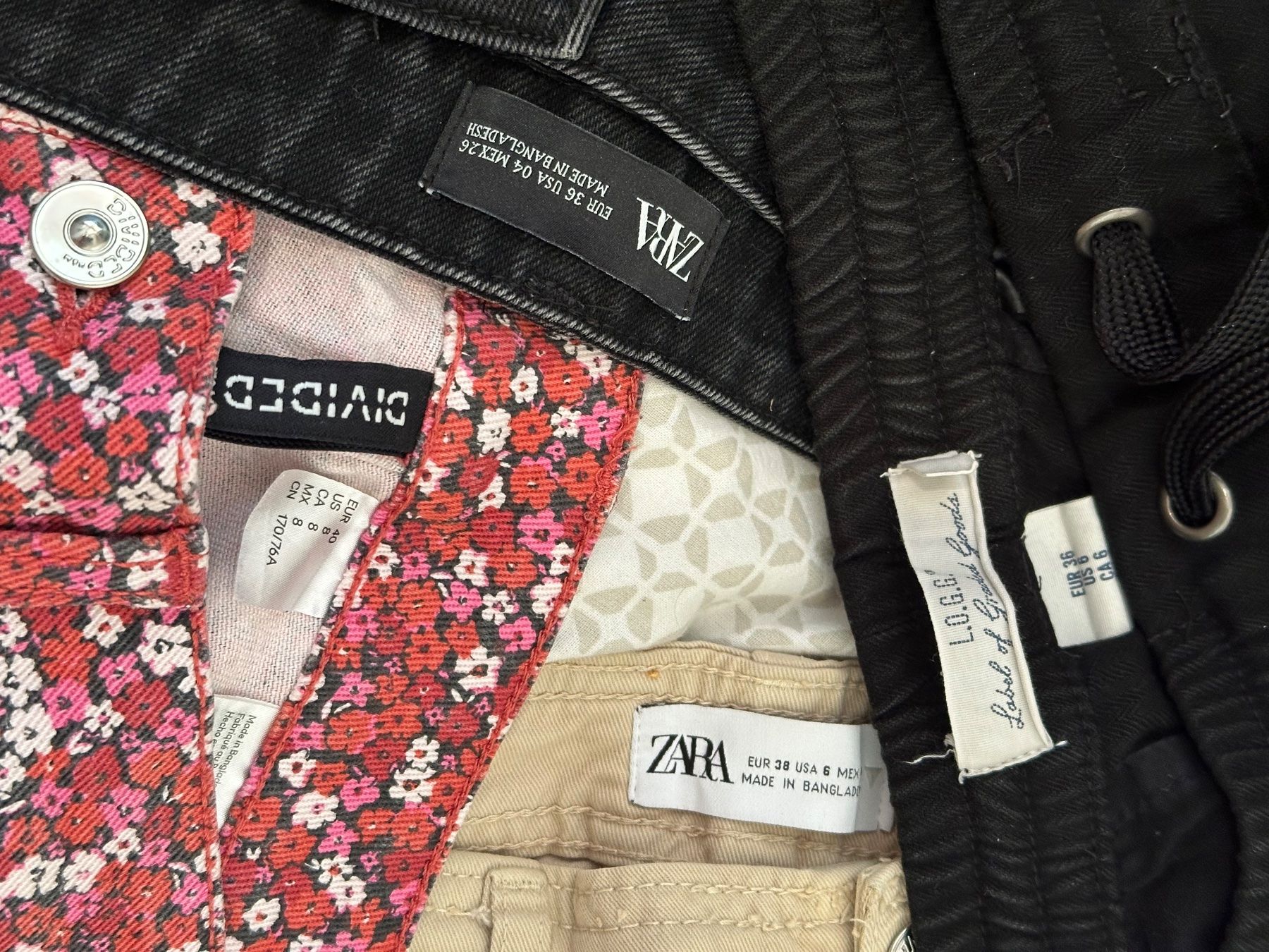 Zara Pantaloni: WOMEN'S TROUSERS BUNDLE – Usato da Lauterbrunnen venduto da zepa 2