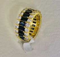 Luxus Ring 24karat vergoldet 1Jahr G./letzte Stück