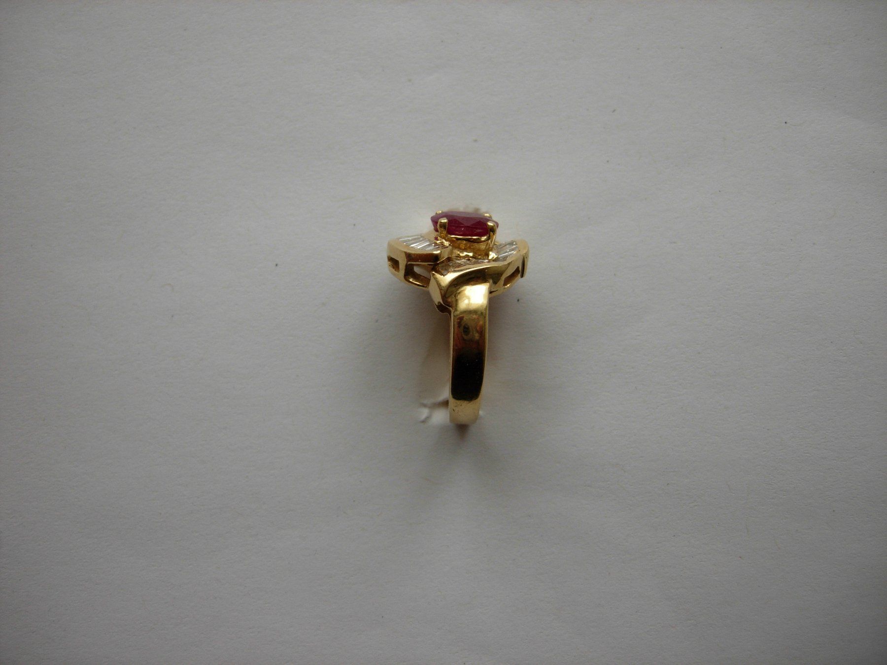 Ringe: Rubin Diamant Ring-18 K.Gold – Gebraucht aus Luzern von Lucernauno 3