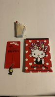 Hello Kitty Notizblock, Schlüsselanhänger, Cupcake Notizen