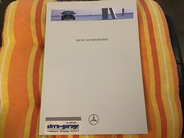 Mercedes-Benz SEC Verkaufsprospekt 48 Seiten Januar 1993