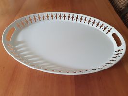 weisses Serviertablett, Metall von IKEA