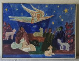 Verkundigung -  45x60 - Irene Fls