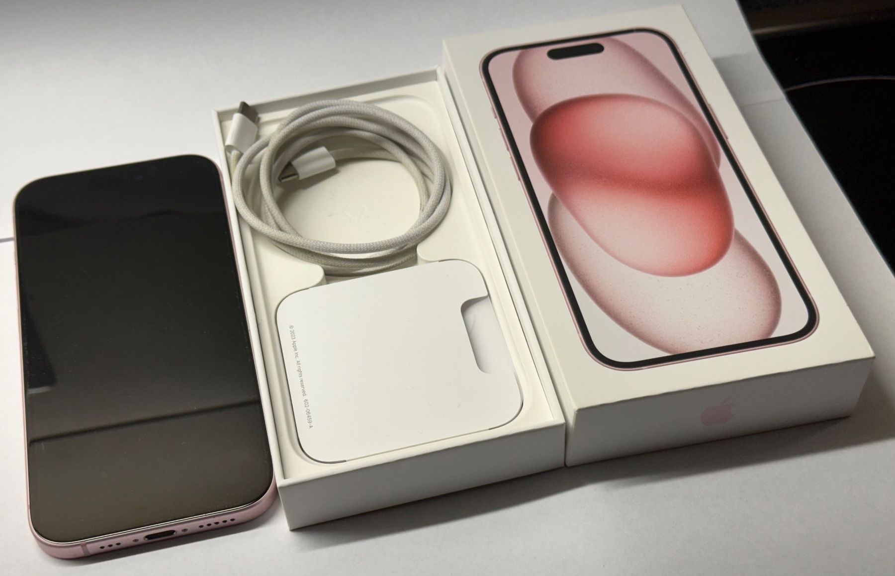 Apple Telefoni cellulari / Smartphones: iPhone 15 128GB rose mit OVP – Usato da Zürich venduto da Macmacmac
