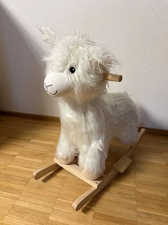 Giocattoli: Schaukeltier Kinto Lama Weiss – Usato da Kappel SO venduto da Kiti_03 1