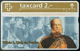 Taxcard 322L_68545 Wilhelm I. von Preussen ungebraucht