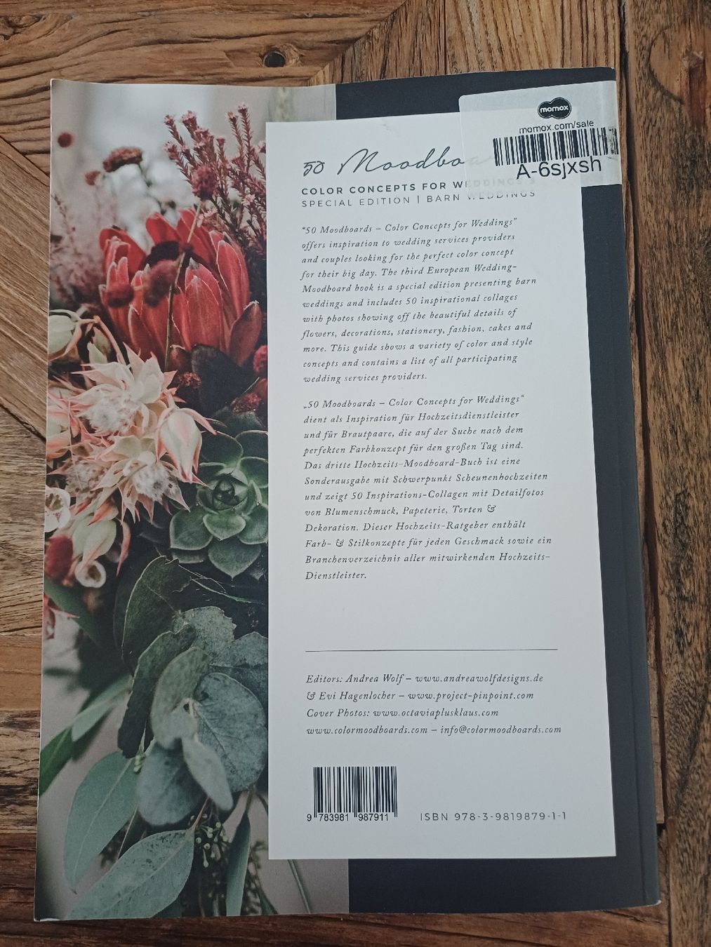 Libri: Buch Moodboards for Wedding – Usato da Rothenburg venduto da lauraaurora 1