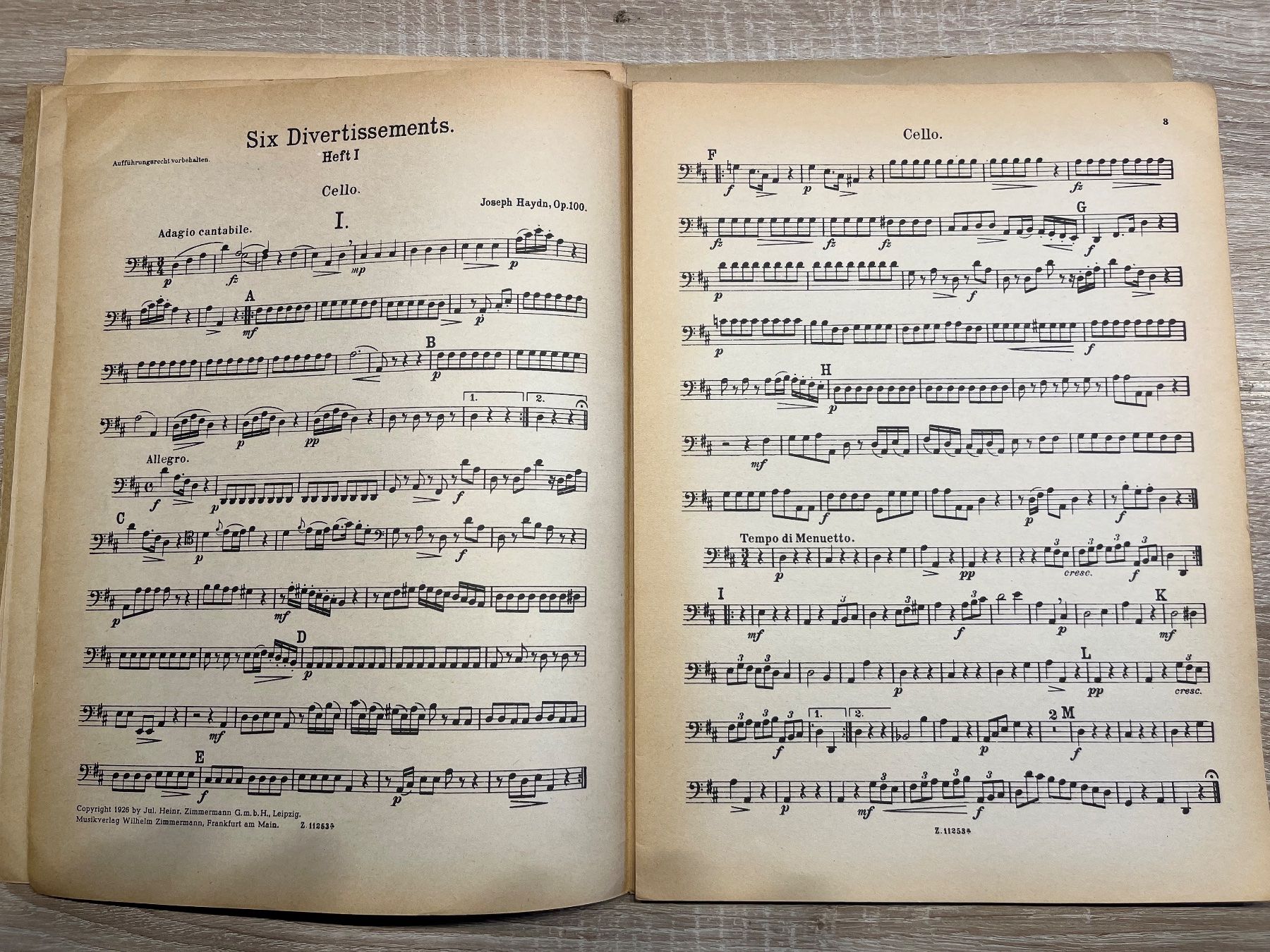 Libri: Notenheft Joseph Haydn – Usato da Muttenz venduto da Bhuebi 4