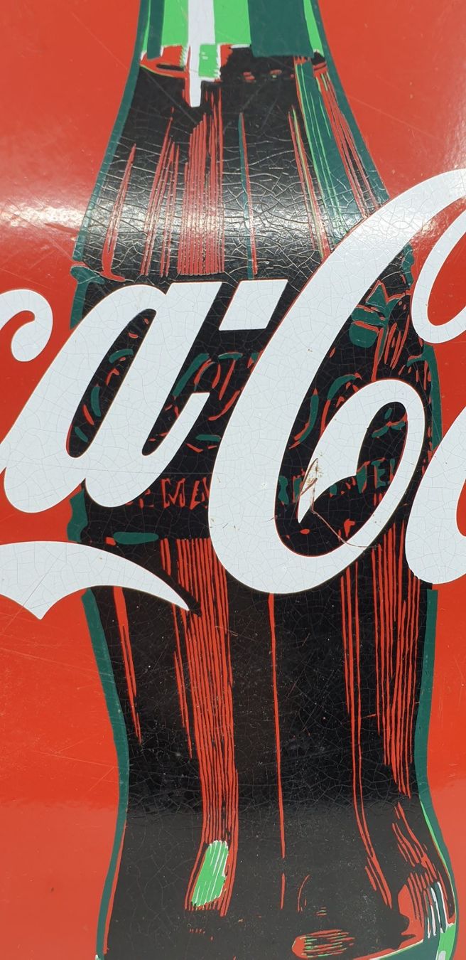 Coca-Cola Insegne: Coca Cola Blechschild, Reklameschild – Usato da Emmen venduto da magelan 1