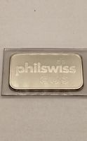 Silberbarren Argor-Heraeus 1 oz Philswiss Club zertifiziert
