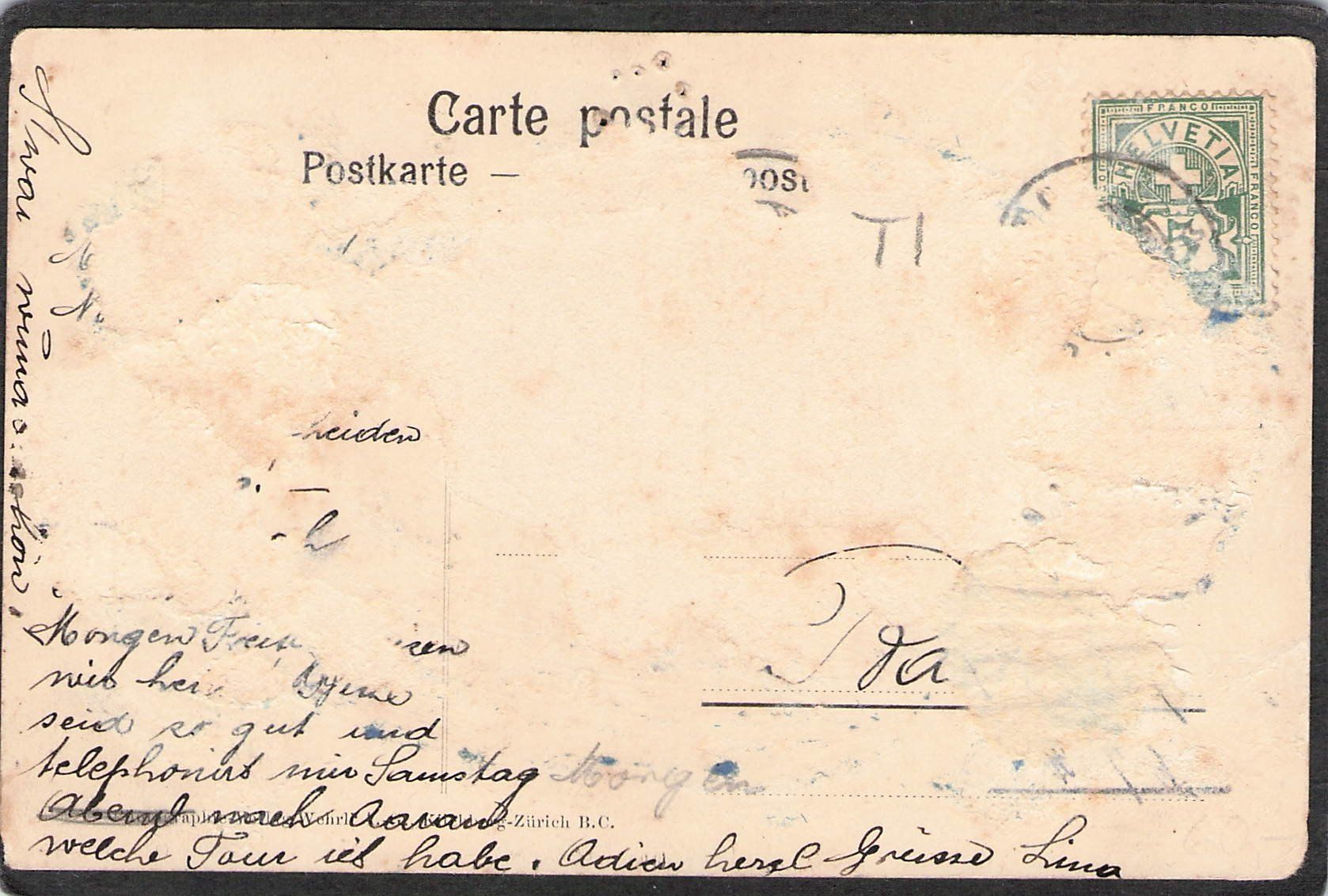 Cartoline postali: #Rivapiana presso Locarno – Usato da Reichenburg venduto da Pipo-67 1