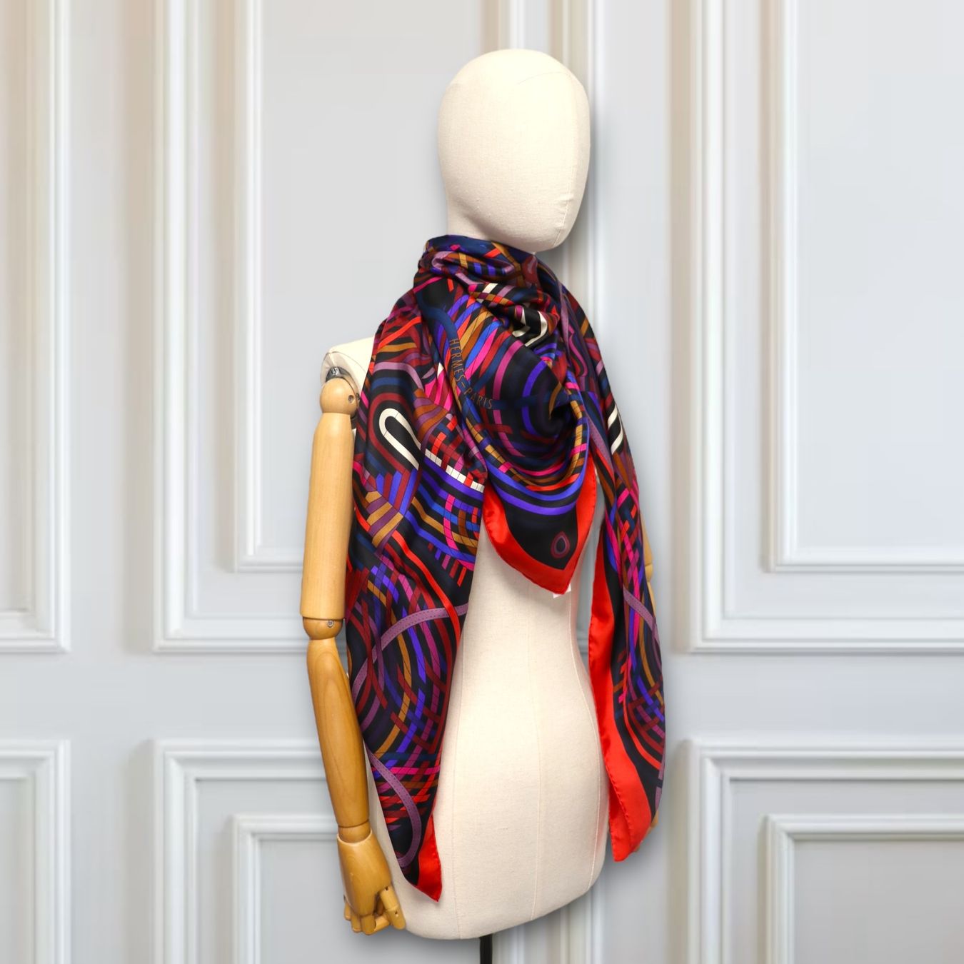 Hermès Foulard & Sciarpe: Hermès 140 Seide "La fabrique des rubans" – Usato da Binningen venduto da Designerlabels 2