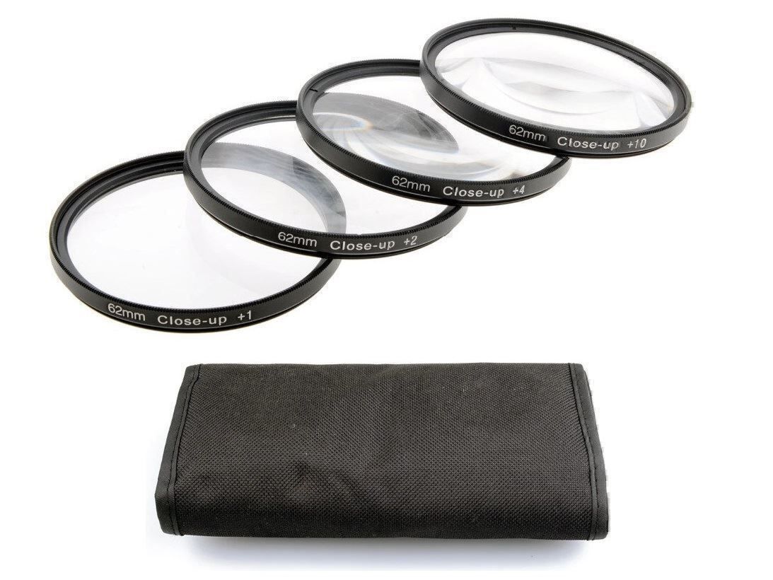 Filter: FILTER SET 62mm - MAKRO FILTER CLOSE UP - KAMER FILTER SET – Neu und originalverpackt aus Kriens von swissgadget