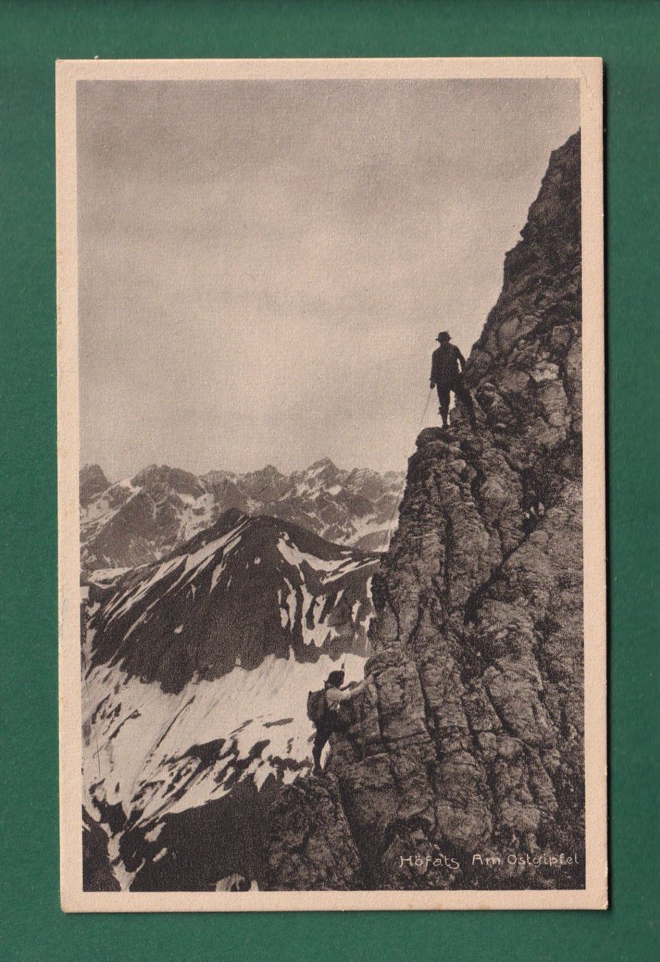 Cartoline postali: HÖFATS - Ostgipfel - 1942 – Usato da Pully venduto da nicecards-shop