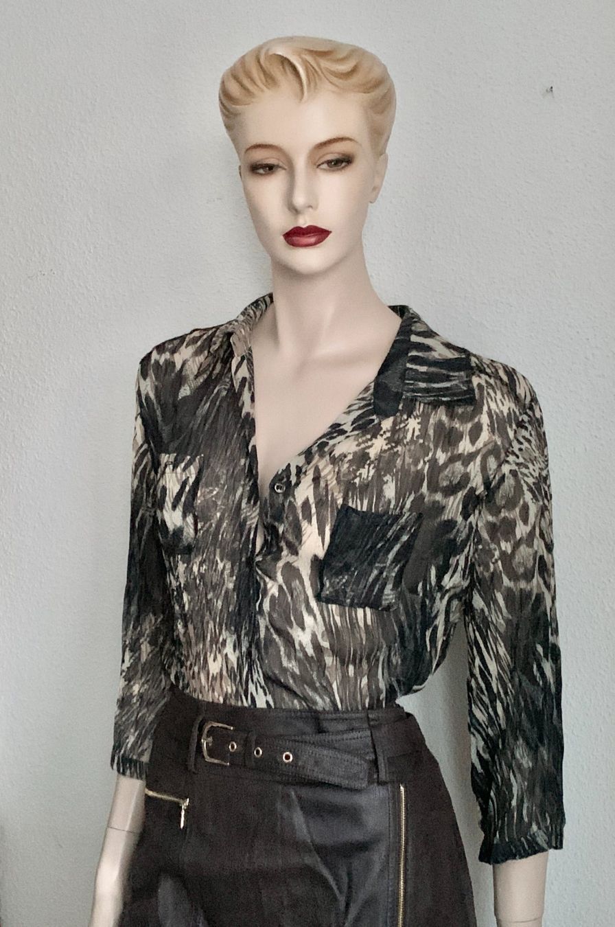 Gerry Weber Röcke: Ensemble Bluse von Steilmann, Kunstlederjupe von Gerry Weber – Gebraucht aus Kloten von Nephty