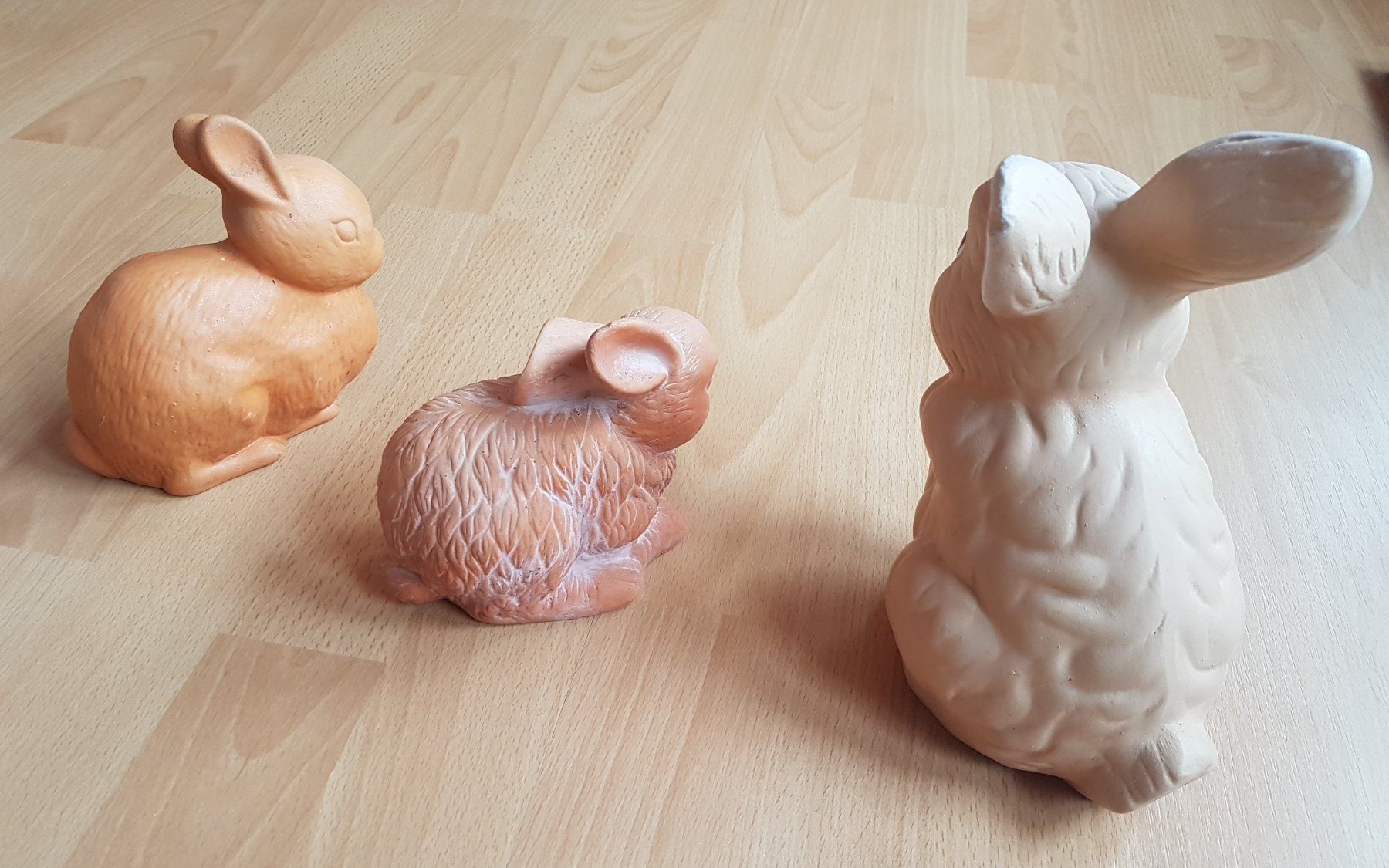 Statuette: 3 x HASEN DEKO – Usato da Sax venduto da prinzenrollen 1