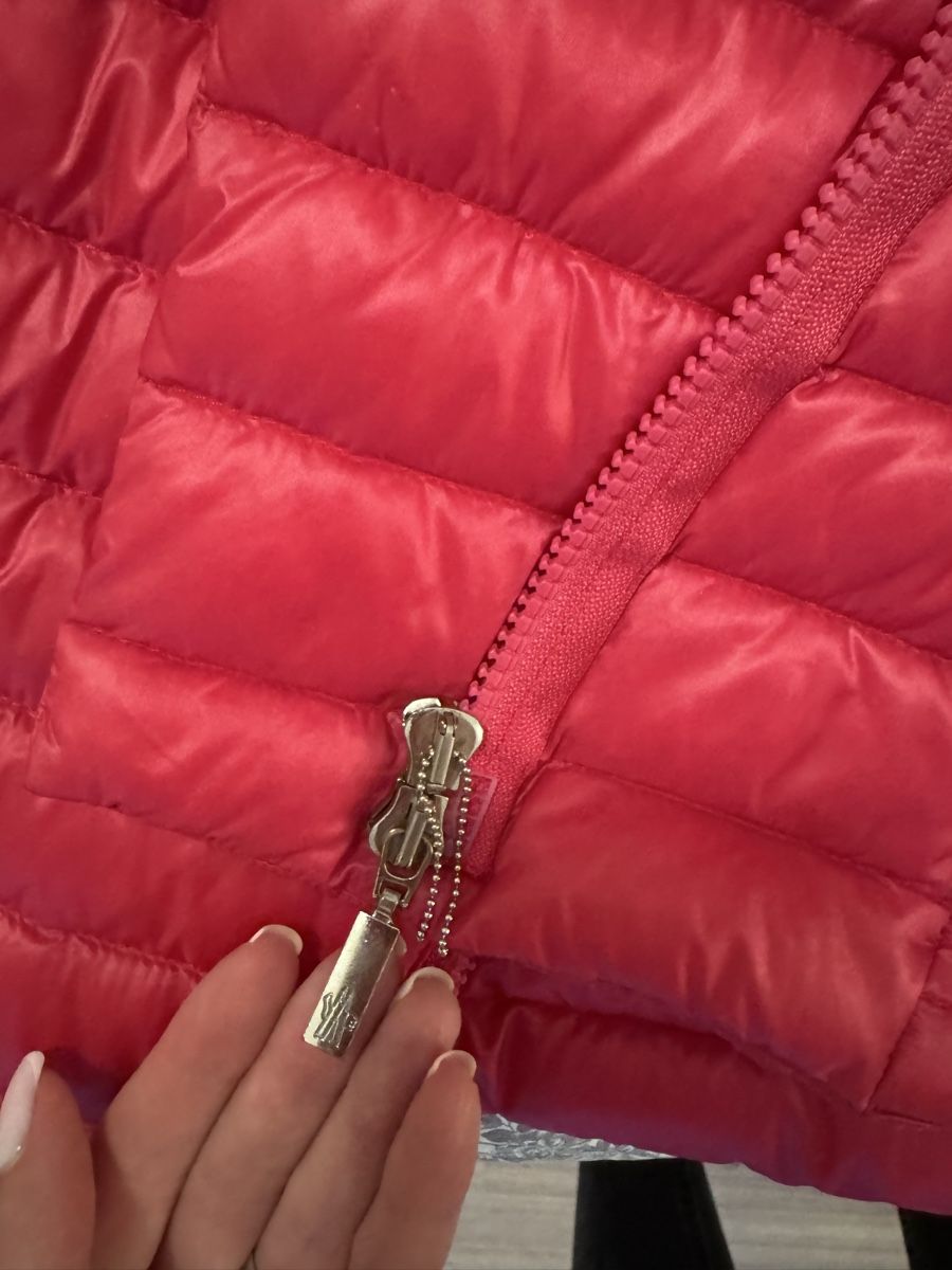 Moncler Giacche: Pink Moncler Quilted Down Jacket Gr.0 – Usato da Zürich venduto da llor.dell 5