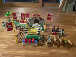 Playmobil, Pferdespringreiten, Reitturnier