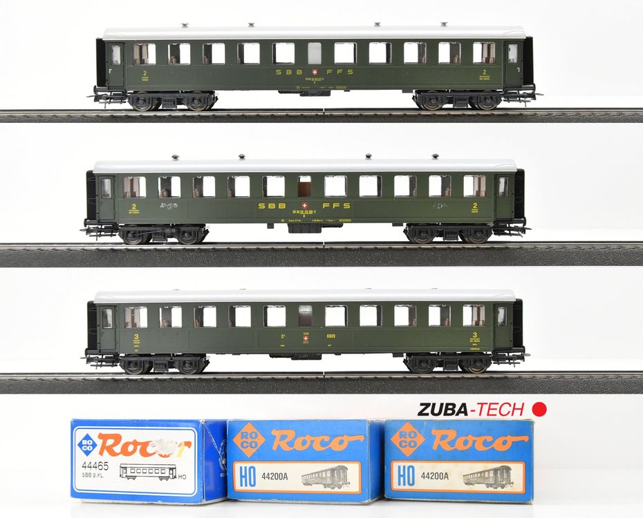Roco 3x Stahlwagen der SBB H0 WS mit OVP (Gebraucht) in St. Gallen für ...