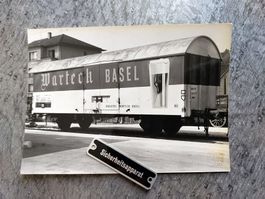 SBB Spezialwagen für Bier "Wartek" - Delémont, 1967 - Foto