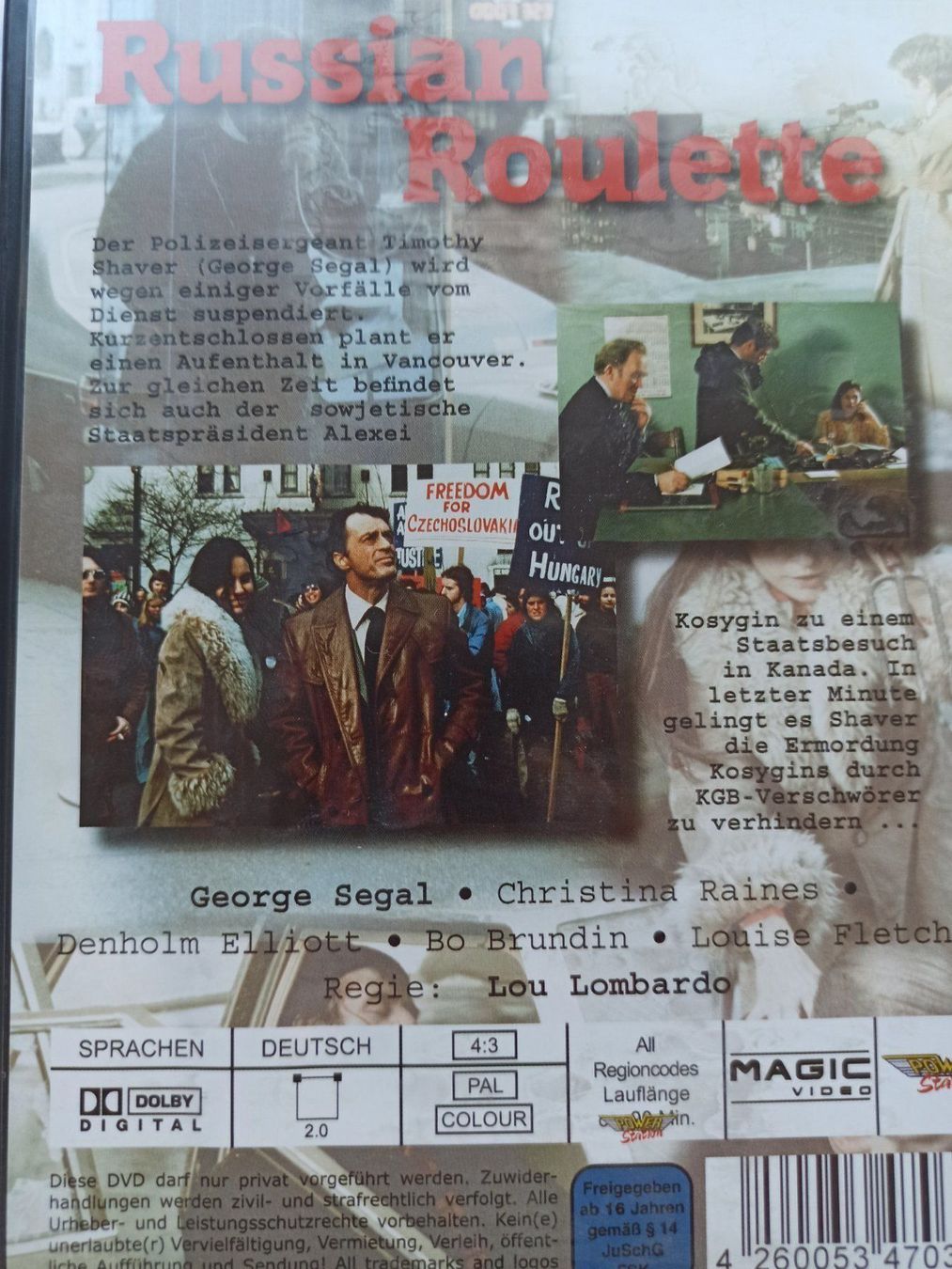 Tutti i DVDs: Russian Roulette - (1975) – Usato da Dübendorf venduto da kb86_MOVIE 1