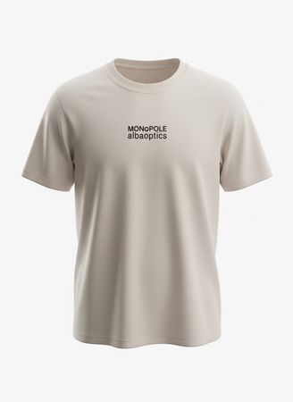 Alba Optics x Monopole T-Shit Grösse M weiss