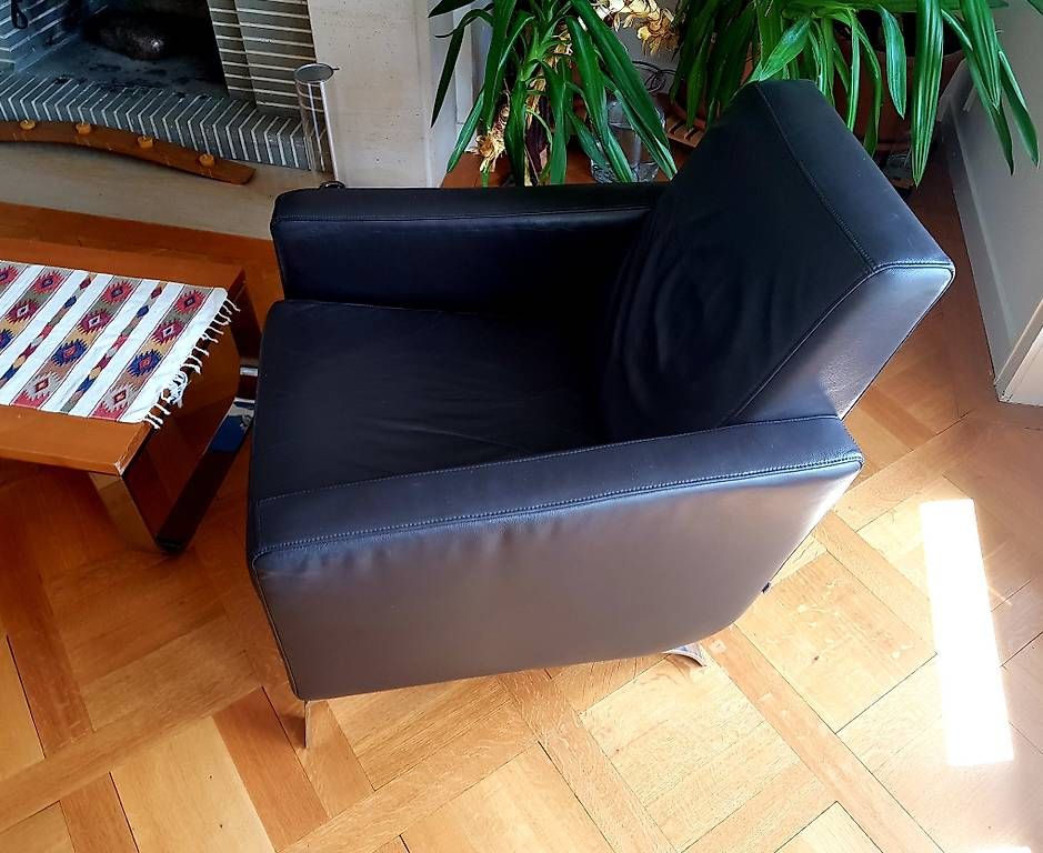 Poltrone: 2 fauteuils cuir - état impeccable – Usato da Lausanne venduto da michade