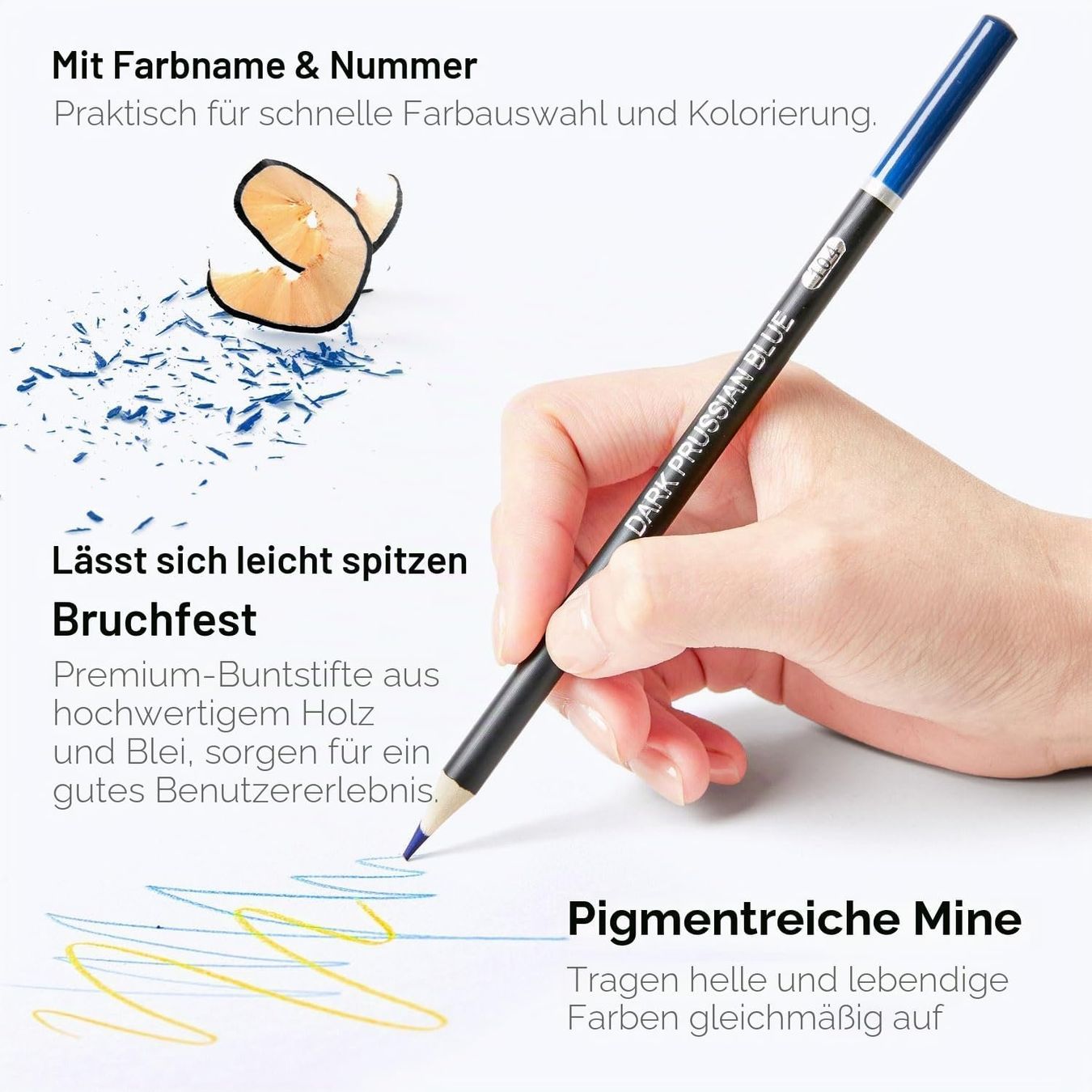 Colori: Buntstifte 174er Set Farbstifte Weichwachsbasis – Nuovo e nell'imballaggio originale da St. Gallen venduto da sch_zsz7 2