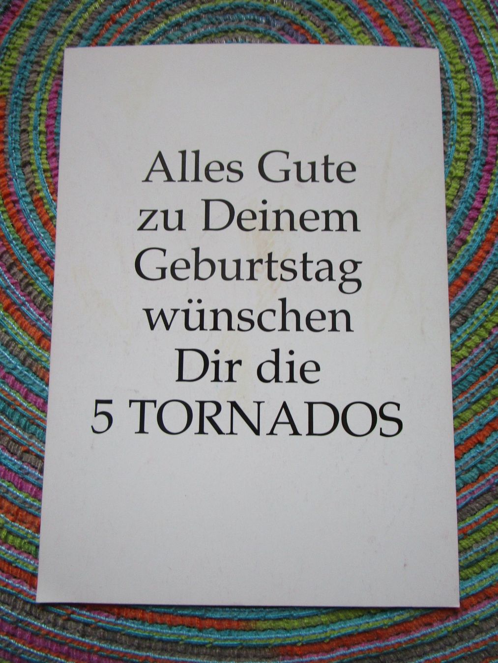 Autografi: TORNADOS UNTERHALTUNG BAND ANTIKES ORIGINAL AUTOGRAMM – Usato da GUTENSWIL venduto da Alpina6 1