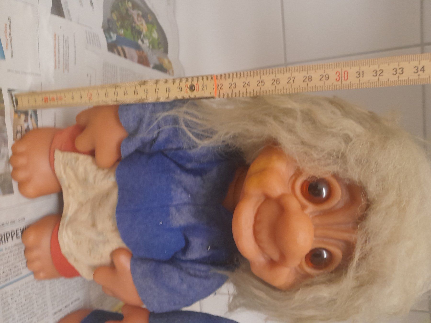 Bambole: Original Thomas DAM Trolle 32cm! – Usato da Rüti ZH venduto da Alemanni 1