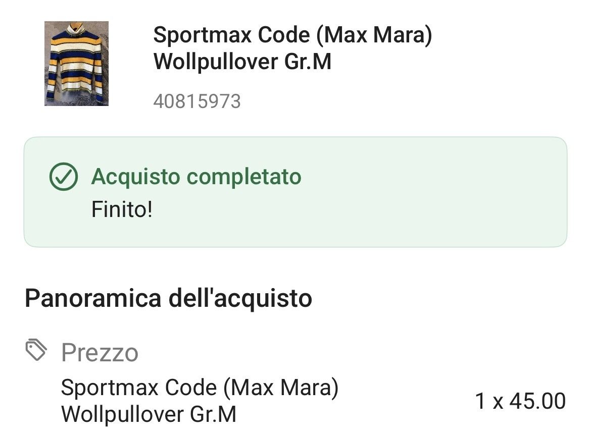 Sportmax Pulls & Sweat-shirts: Max Mara pullover – D'occasion à Pregassona par kat_zh5d 5