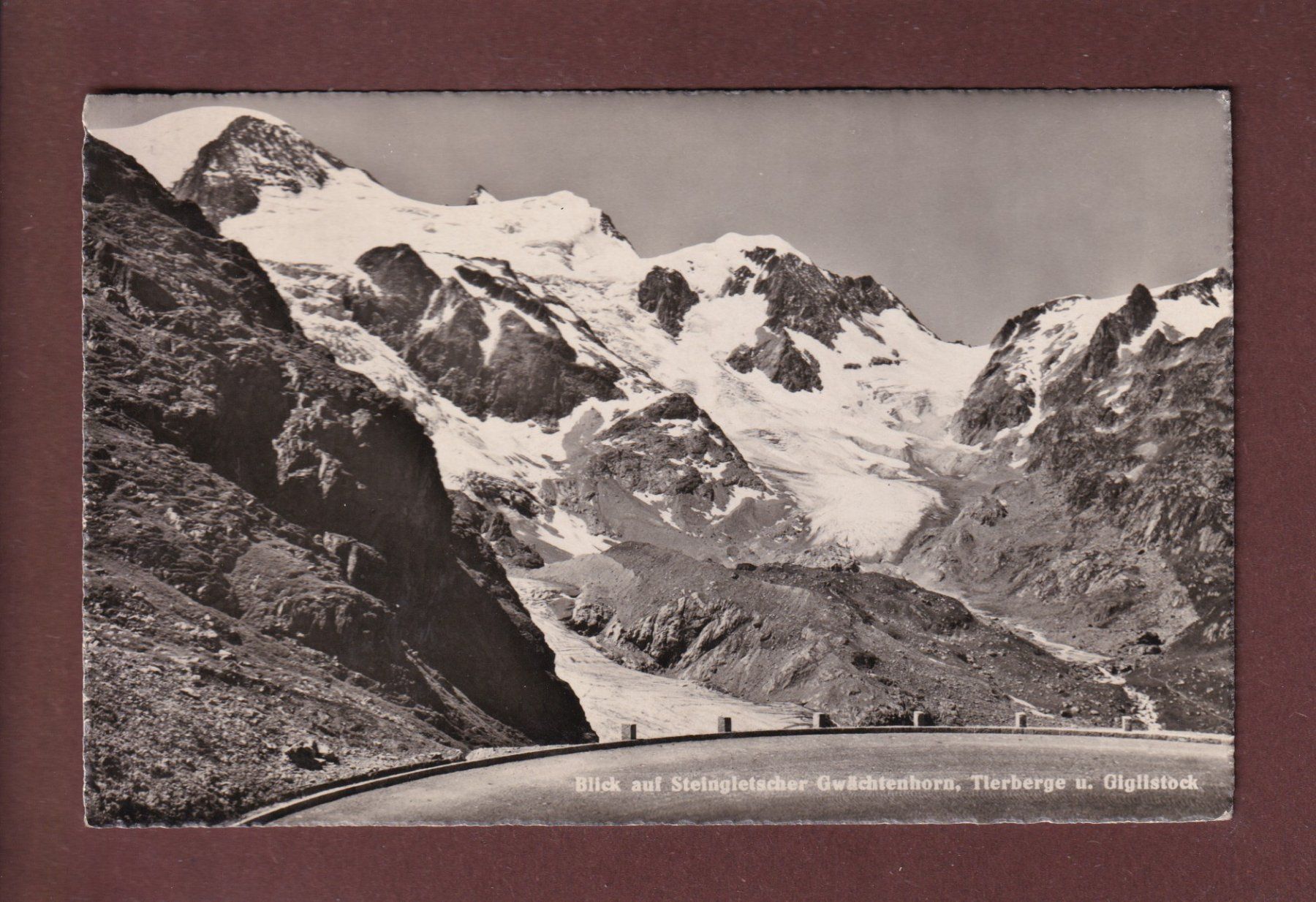Cartoline postali: Sustenstrasse - STEINGLETSCHER – Usato da Pully venduto da nicecards