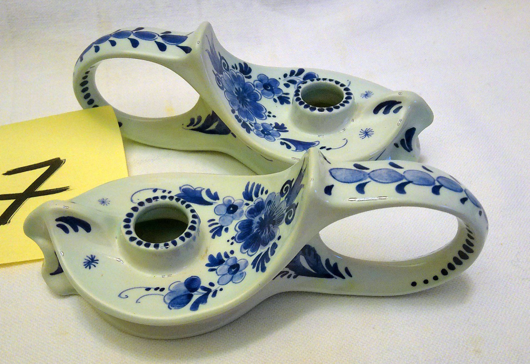 Portacandele: Kerzenhalter Delft – Usato da Kleinlützel venduto da tomfundus