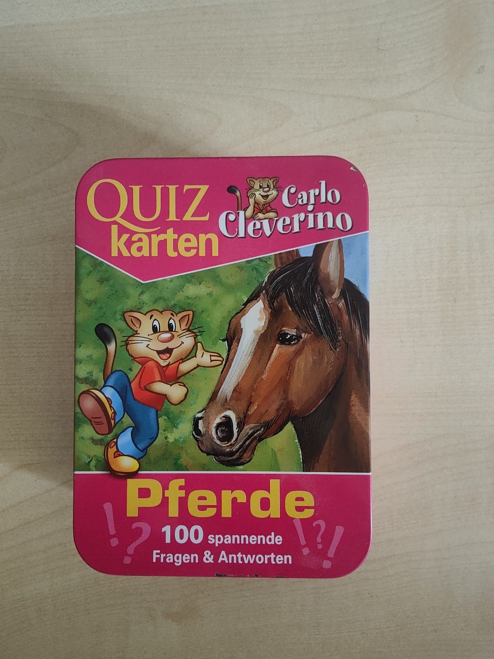 Giochi: Carlo Cleverino Quiz Karten Pferde – Usato da Schleitheim venduto da eug_1701