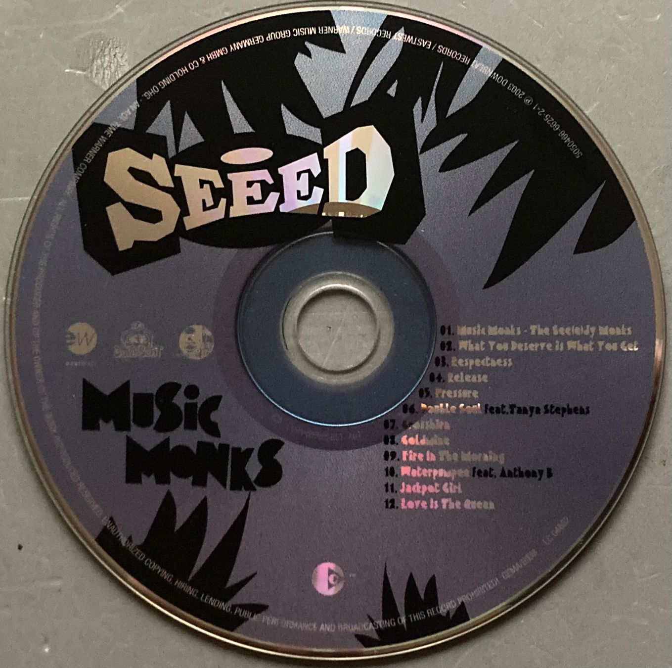 Schallplatten: SEEED - MUSIC MONKS – Gebraucht aus Poliez-Pittet von Newtown-Records 2