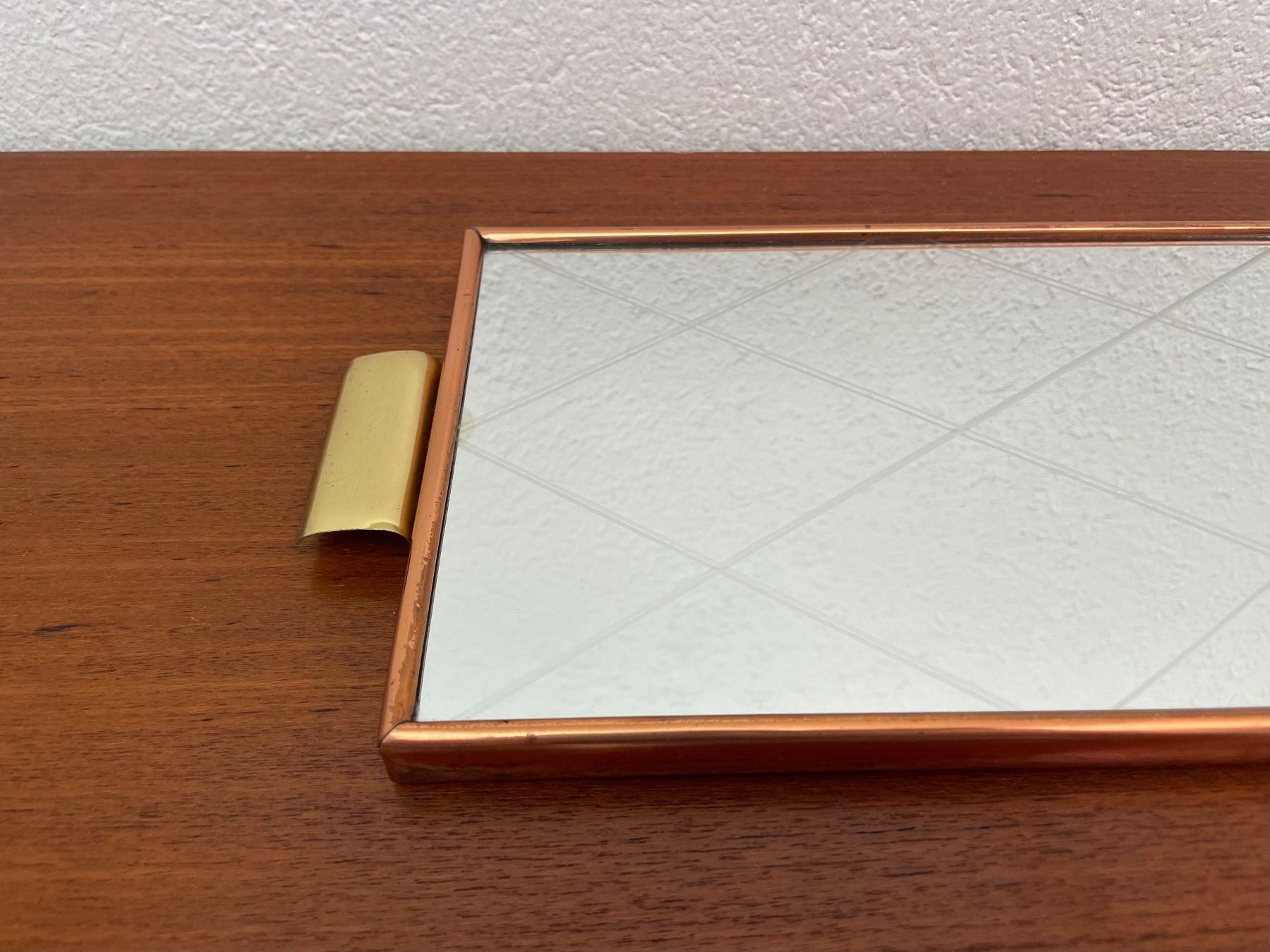 Piatti di portata: Kleines 50s Spiegeltablett Serviertablett vintage Tablett – Usato da Zürich venduto da Vintagewiesel 5